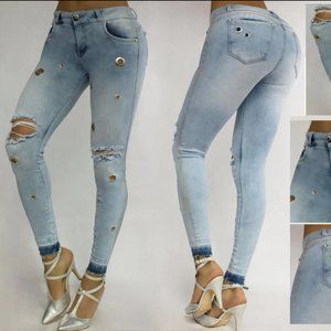 Colombian Butt lifting Jeans Tummy Control - URBAN STYLE